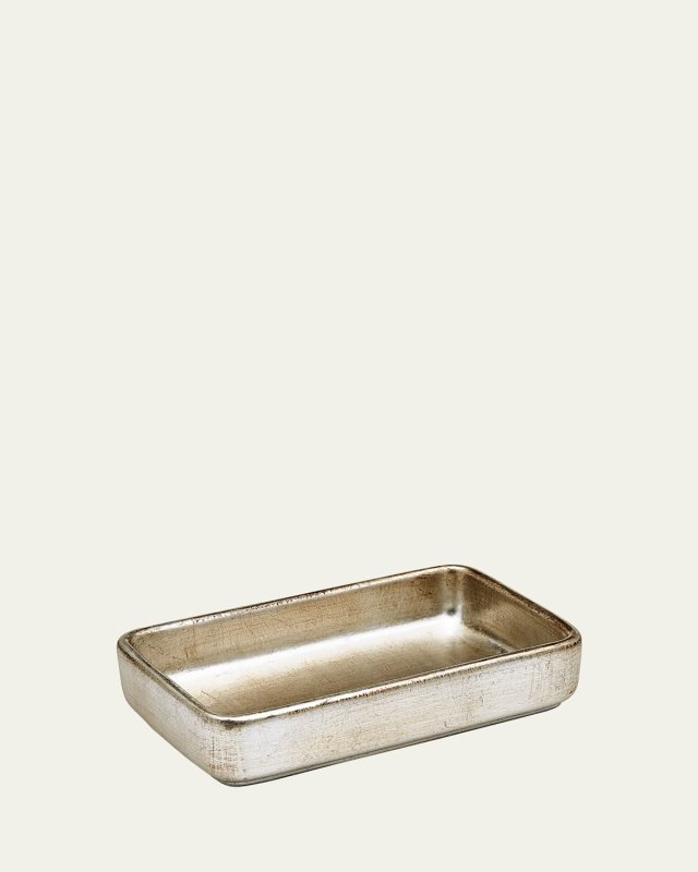 Ava Towel Tray, Silver